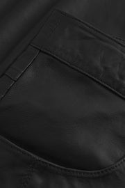 Bindy DEP HW Pant 7/8 51176 | Læder bukser fra Depeche