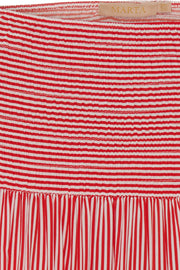 Princess Skirt 5201 |  Print Red Stripe | Nederdel fra Marta du Chateau