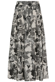 Princess Skirt 5201 |  Print Grey Camo | Nederdel fra Marta du Chateau