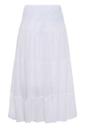 Anora Skirt | White Solid