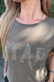 Star Tee 203703 | Morel | T-Shirt fra Freequent