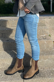 Nelly Trok Jeans | Blue | Jeans fra Mos Mosh