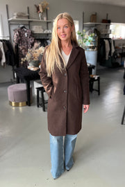 Theo Wollmantel | Braun | Mantel von French Laundry