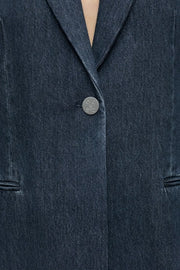 Rigid denim blazer | Blå | Blazer fra Closed