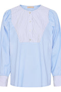 Shirt | Blue | Skjorte fra Marta du Chateau – nedsat