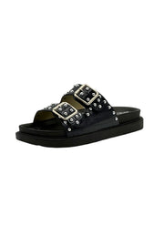 Ayla Sandals | Black | Sandaler fra Lazy Bear