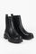 Chelsea Boots aus Kunstleder DQY9617 | Schwarz | Stiefel von Lisen