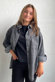 Lisea Shirt 205483 | Vintage Grey Denim | Skjorte fra Freequent
