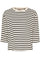 Brooklyn Tee | Beige/Black | T-shirt fra Marta du Chateau