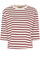 Brooklyn Tee | Beige/Bordeaux | T-shirt fra Marta du Chateau