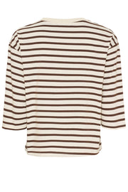 Brooklyn Tee | Beige/Moro | T-shirt fra Marta du Chateau