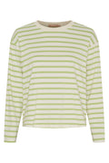 Kara LS Tee | Kiwi Stripe