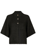 Benuta Fluffy Knit Cardigan | Dark Brown | Strik fra Neo Noir