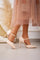 Shiny Pumps | Beige | Heels fra Avery