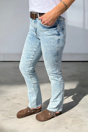 Ashley Evita Jeans | Blue | Jeans fra Mos mosh