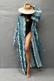 Mana Luxe | Blue | Kimono fra Statebird