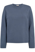 Drew Pullover 207628 | Vintage Indigo | Strik fra Freequent