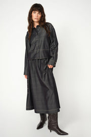 Anela Cilla Shirt | Black | Skjorte fra Mos Mosh