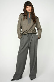 Leslie  Monrose Pant Long | Phantom | Bukser fra Mos Mosh