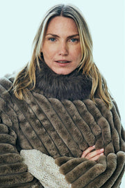 Kokan Cape 206734 | Desert Taupe W. Morel | Jakke fra Freequent
