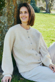 Louisa Cardigan 206454 | Moonbeam Melange | Cardigan fra Freequent