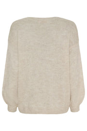 Amarante Knit | Beige/Pink/Orange | Strik fra Marta du Chateau