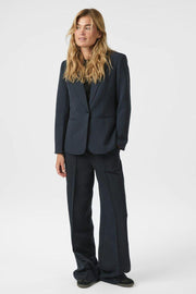 Francine Suit Blazer | Dark Navy | Blazer fra Neo Noir