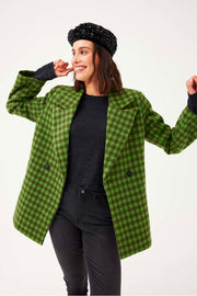 Chess Jacket | Piquant Green w. Olive Night | Jakke fra Freequent