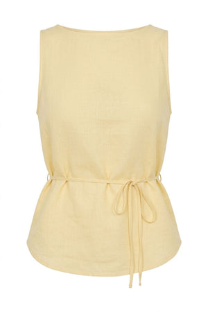 Chloe Coco Top | Gul | Top fra French Laundry