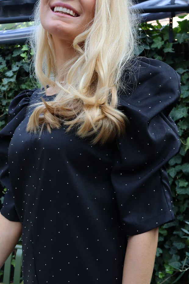 Winnie Dress | Black Diamond | Kjole fra Liberté