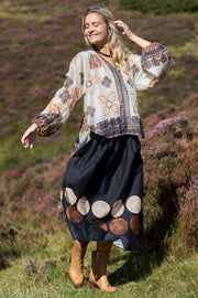 Hayley Blouse | Creme | Bluse fra Black Colour