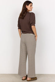 Tini Stripe Wide Pants | Brun | Bukser fra Statebird