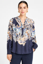 Sikka blouse 54619 | Midtnight | Skjorte fra Gustav