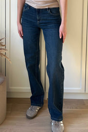 Molly Jeans | Dark Blue Denim | Jeans fra French Laundry