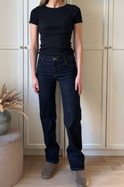 Molly Jeans | Raw Blue Denim | Jeans fra French Laundry