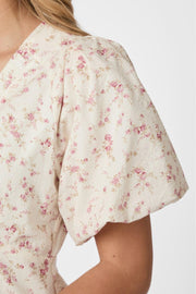 Illana Print Dress | Dusty Rose | Kjole fra Neo Noir
