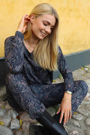 Alma Pants | Night Sky Paisley | Bukser fra Liberté