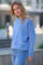 Mary Sweatshirt | Clear Blue | Bluse fra Prepair