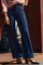 Colette Axelia Jeans Long | Dark Blue | Jeans fra Mos Mosh