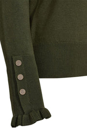 Katie Pullover 205095 | Kombu Green | Strik fra Freequent