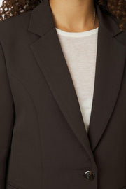 Francine Suit Blazer | Dark Brown | Blazer fra Neo Noir