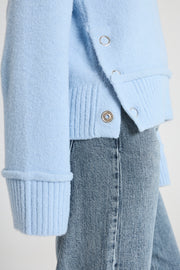 Mulle Pullover 204036 | Chambray Blue Melange | Strik fra Freequent