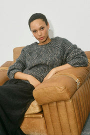 Unnur Sequin Knit | Phantom | Strik fra Mos Mosh