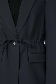 Jemmie Melange Blazer | Navy | Blazer fra Neo Noir