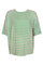 Alma T-Shirt | Green Pink Stripe | T-shirt fra Liberté