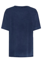 Inge Tee | Blue scuro | T-shirt fra Marta du Chateau