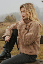 Effa Teddy Jacket | Taupe | Jakke fra Neo Noir