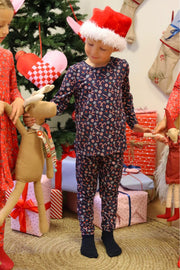 Alma Pants (Kids) | Candycane Navy | Bukser fra Liberté Ami