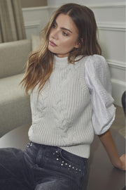 Vicky Stud Wide Jeans 31638 | Black | Bukser fra Co'couture