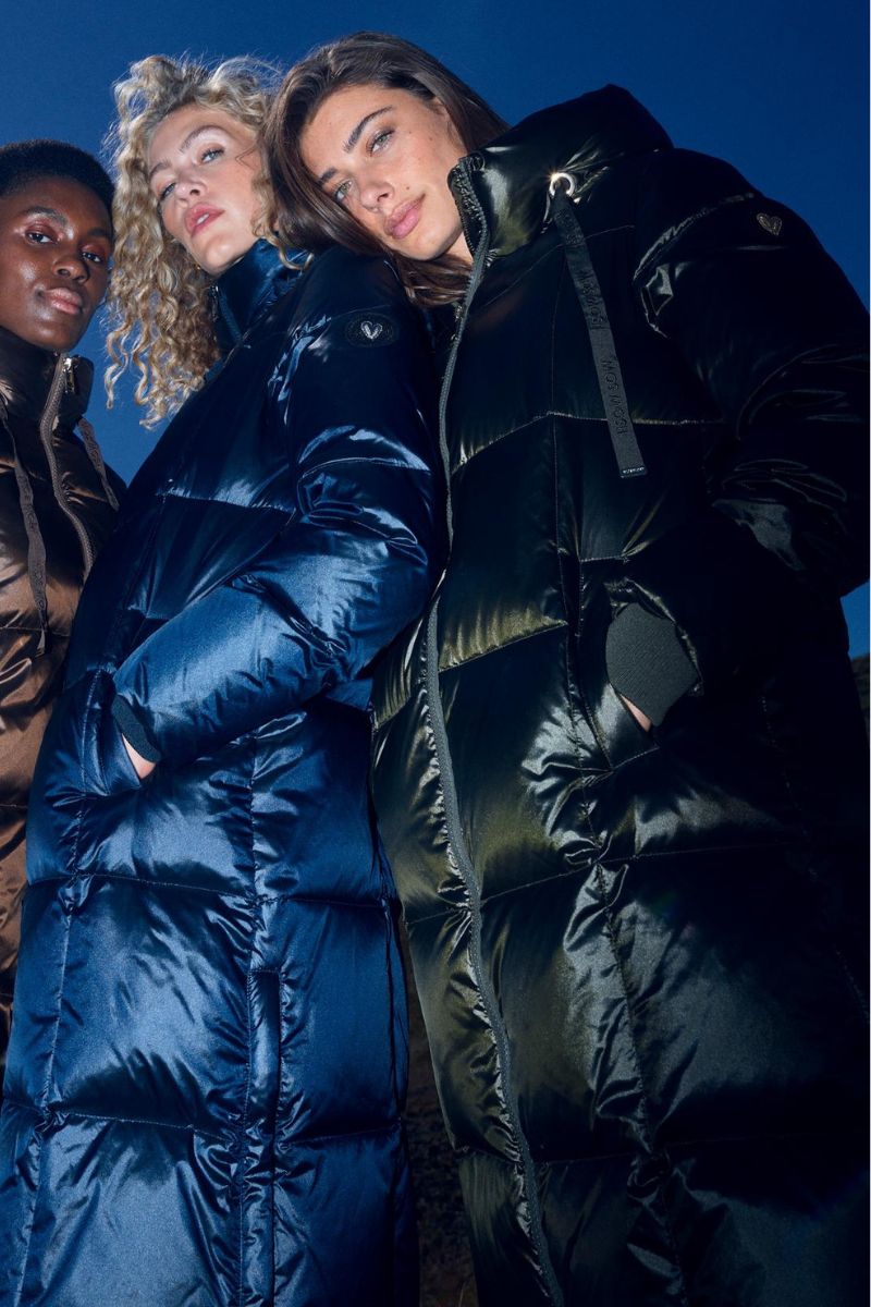 Mos Mosh Jakke | Black | MMNova Metallic Down Jacket – Lisen.dk